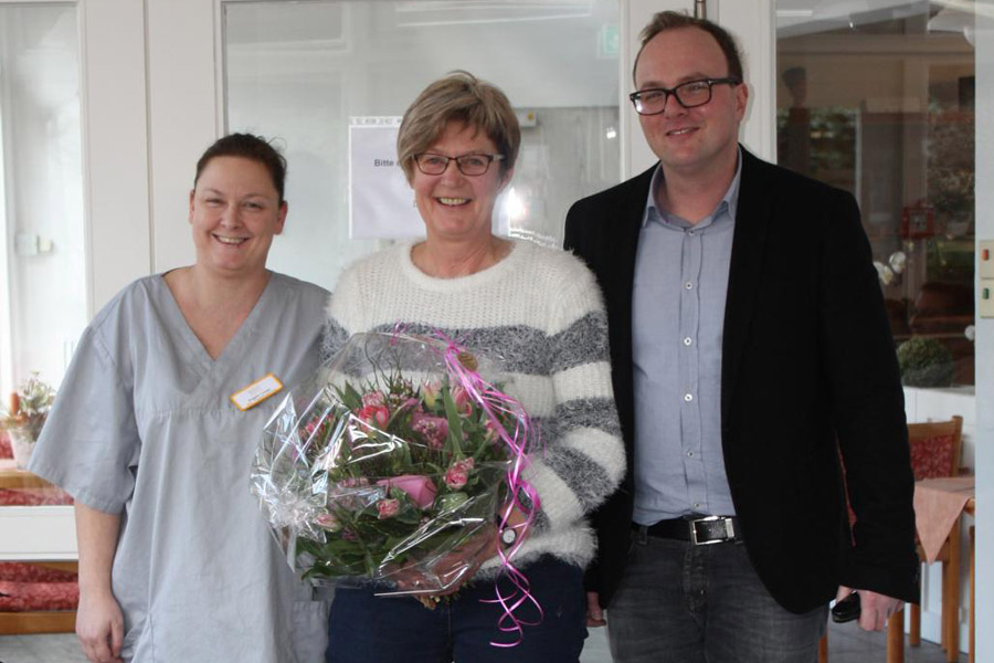 Mitarbeiterjubiläum in Bad Eilsen DOMICIL GRUPPE